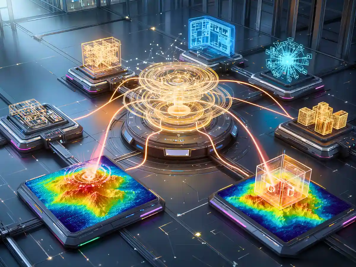 Agentic AI architecture workflow showing autonomous agent reasoning planning and tool execution for architectural design automation 2025